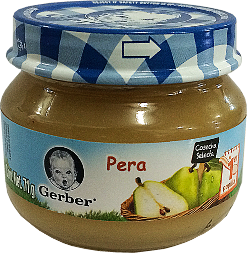 GERBER 1  71GR PERAS NUEVO