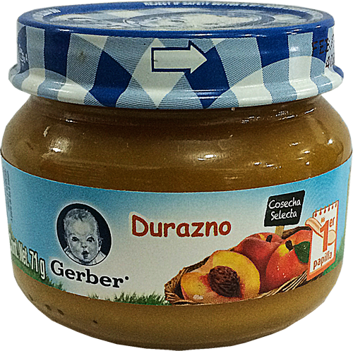 GERBER 1  71GR DURAZNO NUEVO