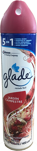 GLADE SPRAY CAMPRESTE 445ML.