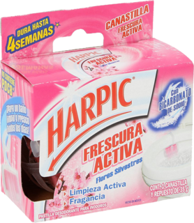 HARPIC PAST FLORES SILV CANAST