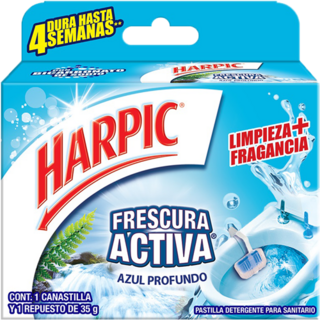 HARPIC PAST FRESC ACT AZUL 35G
