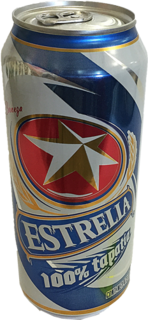 CERVEZA ESTRELLA 473ML. LATON
