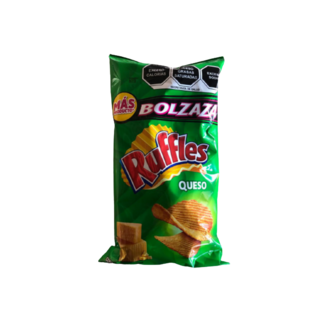SA BOLZAZA RUFLES QUESO 82GR