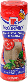 PIMIENTA NEGRA MCCORMIC 64GR.