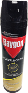 BAYGON PODER MORTAL    400ML