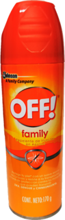 OFF! REPELENTE 170GR SPRAY