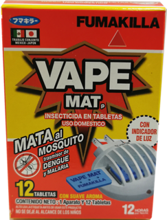VAPE MAT LAMINITAS C/72