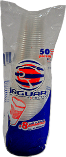 VASO DESECHABLE  8 JAGUAR IRRO