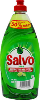 SALVO LIQ LIMON  500ML