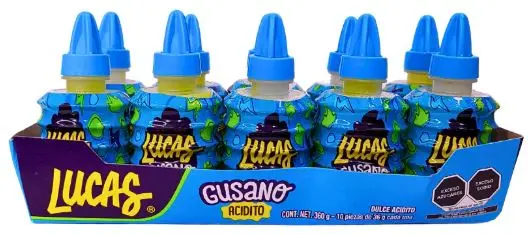 LUCAS GUSANO ACIDITO CJA C/10