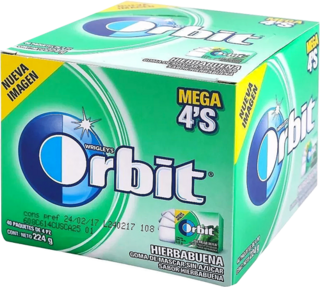 ORBIT 4S YERBABUENA CAJA C/40