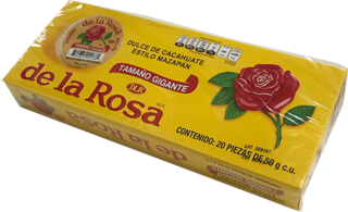 MAZAPAN DE LA ROSA 50G CJ C/20