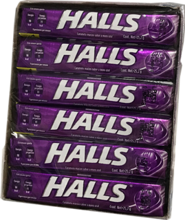 HALLS TUBO C/10 MORA CJA C/12