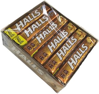 HALLS TUBO C/10 MIEL  CJA C/12