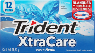 TRIDENT XTRA CARE MENTA C/12