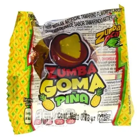 ZUMBA GOMA PINA   22GR