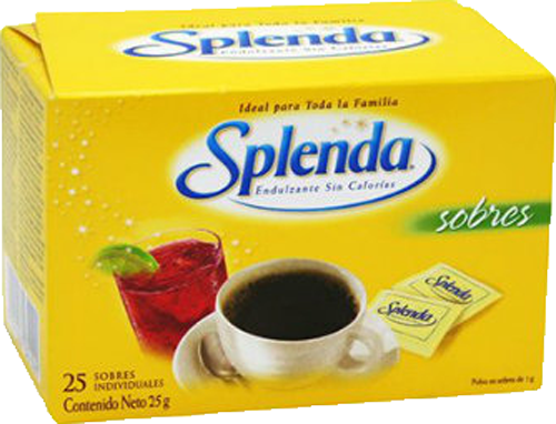 SPLENDA  C/25 SOBRES       NVO