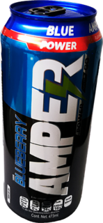 AMPER POWER BLUEBERRY    473ML