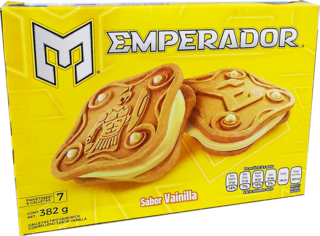 GALLETAS EMPERADO VAINIL 382GR