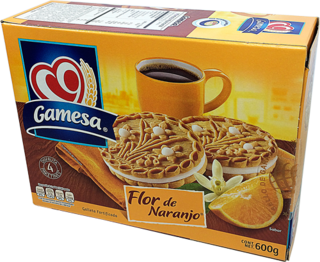 GALLETAS FLOR DE NARANJO 600GR