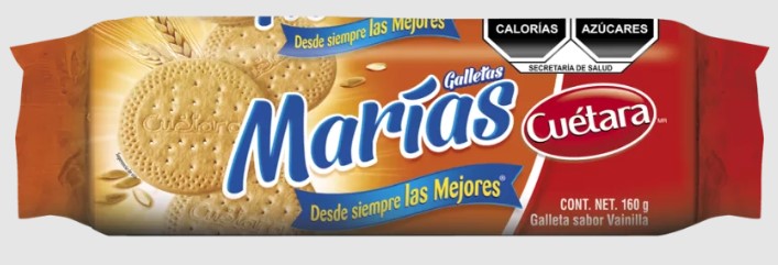 GALLETA CUETARA MARIAS   160GR