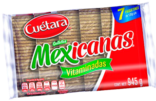 GALLETA CUETARA MEXICANAS 945
