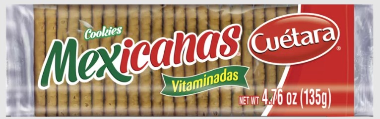GALLETA CUETARA MEXICANAS 135