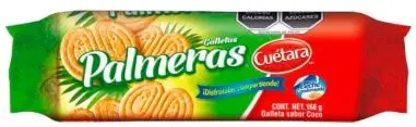 GALLETA CUETARA PALMERAS 166G