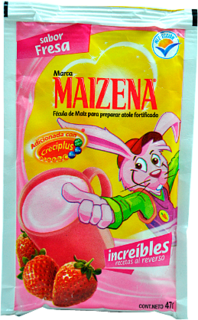 MAIZENA SOBRE 50GR FRESA
