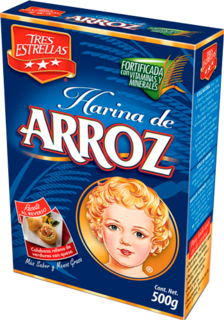 HARINA DE ARROZ 3 ESTRE. 500GR