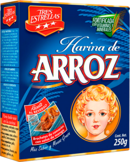 HARINA DE ARROZ 3 ESTRE. 250GR