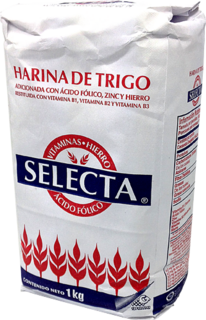 HARINA SELECTA 1KG PAPEL