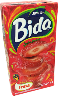 JUGO BIDA 500ML FRESA