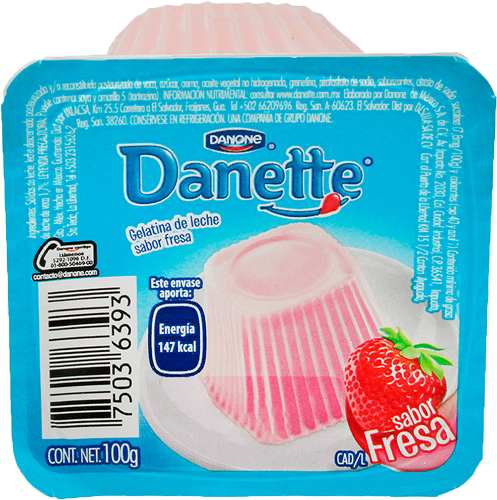 DANONE DANETTE FRESA 100GR