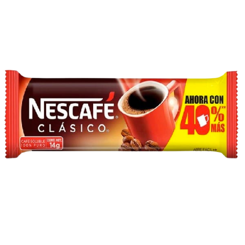 NESCAFE SOBRE CLASICO    14GR