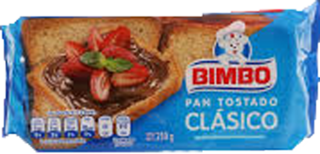 BIMBO PAN TOSTADO 210GR.