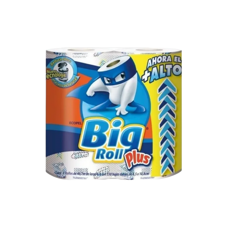 BIG ROLL PLUS  400 C/4 ROLLOS