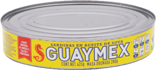 SARDINA 425GR GUAYMEX EN ACEIT
