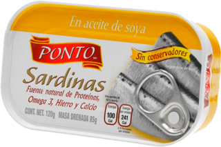 SARDINA PORTO EN ACEITE  120GR