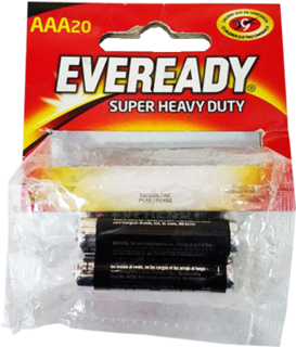 PILA EVE EXTRA AAA C/2 NEGRA