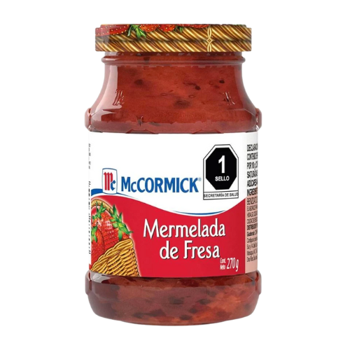 MERMELADA FRESA MCORMIC  8 270