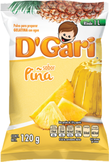 GELA GARI 120GR AGUA PINA
