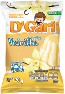 GELA GARI 120GR LECHE VAINILLA