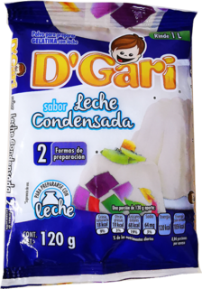 GELA GARI 120GR LECHE CONDENSA