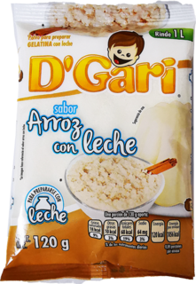 GELA GARI 120GR LECHE ARROZ/LE