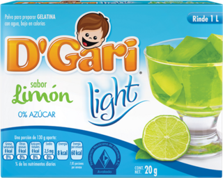 GELA GARI LIGHT LIMON 20GR