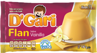 GELA GARI FLAN C/CRAM 140G BSA