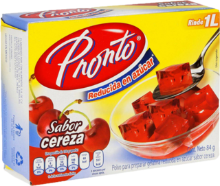 GELATINA PRONTO 84GR CEREZA