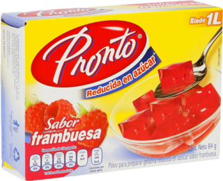 GELATINA PRONTO 84GR FRAMBUESA