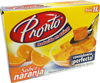 GELATINA PRONTO 84GR NARAN